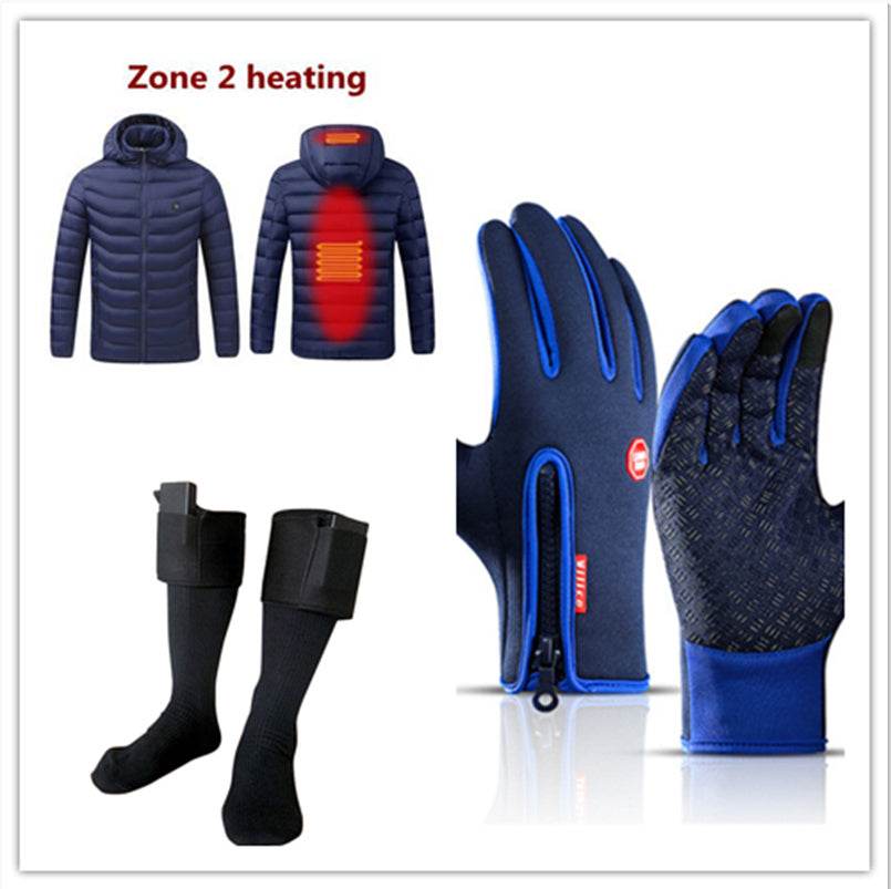 Winter Gloves Touch Screen Riding Motorcycle Sliding Waterproof Sports Gloves With Fleece - ShopSphere