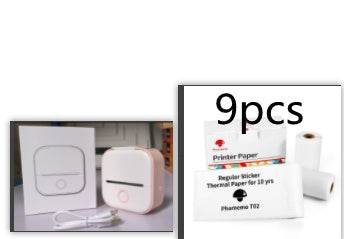 Portable Mini Thermal Label Printer Home Photo Printer Student Wrong Question Printer Bluetooth-compatible Mini Label Printer Price Tag - ShopSphere