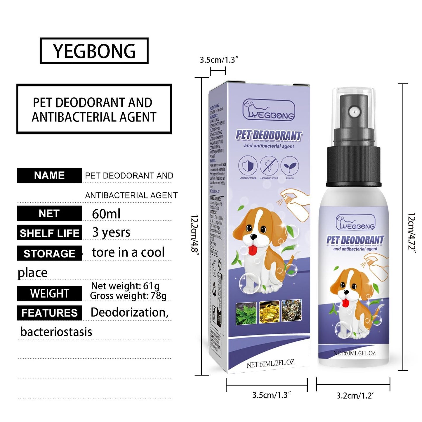 Dogs And Cats Remove Urine Odor, Body Odor, Feces Odor, And Fresh Air - ShopSphere