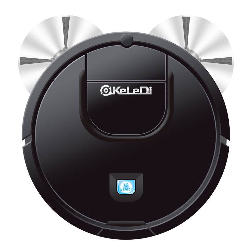 3-In-1 Auto Rechargeable Smart Ing Robot Dry Wet Ing Vacuum Cleaner Black - ShopSphere
