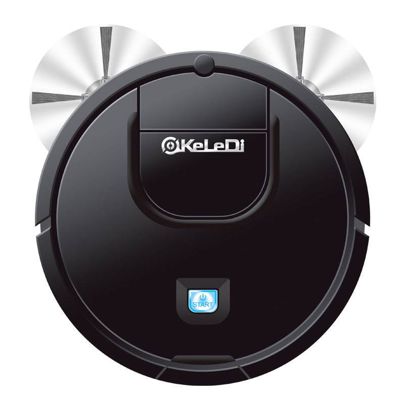 3-In-1 Auto Rechargeable Smart Ing Robot Dry Wet Ing Vacuum Cleaner Black - ShopSphere