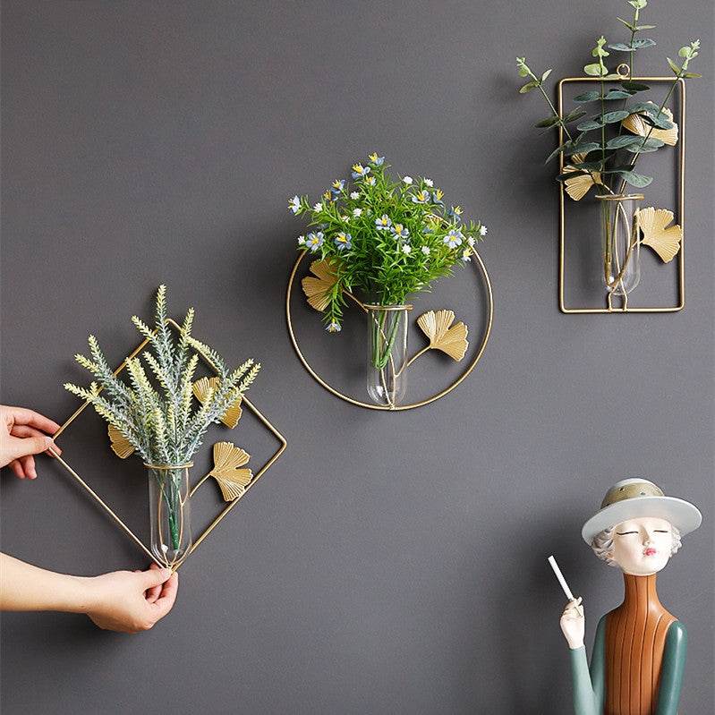 Wall Hydroponic Vase Wall Hanging Creative Decoration - ShopSphere