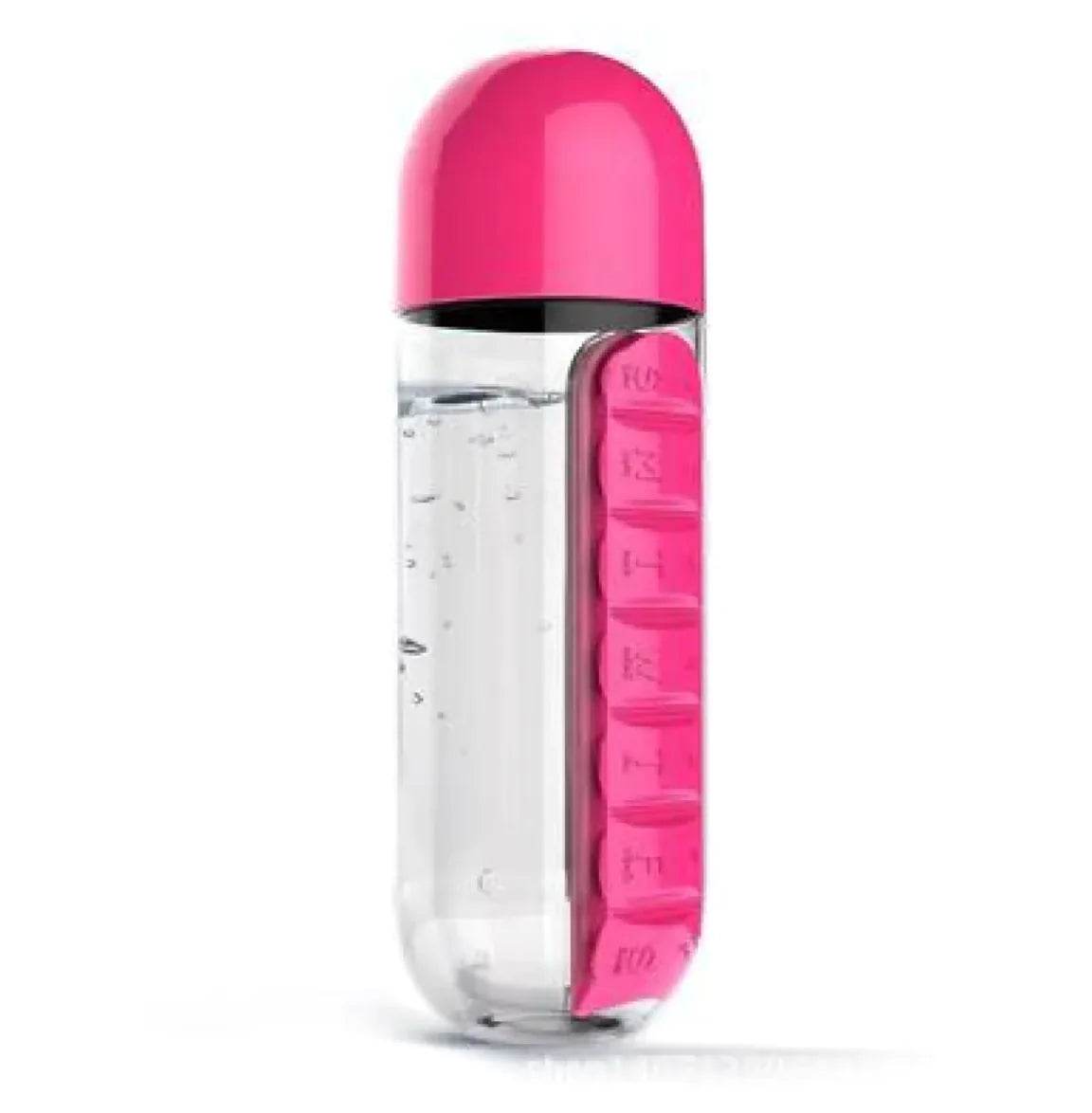 2-in-1 Medicine Bottle & Cup – 600ml - ShopSphere