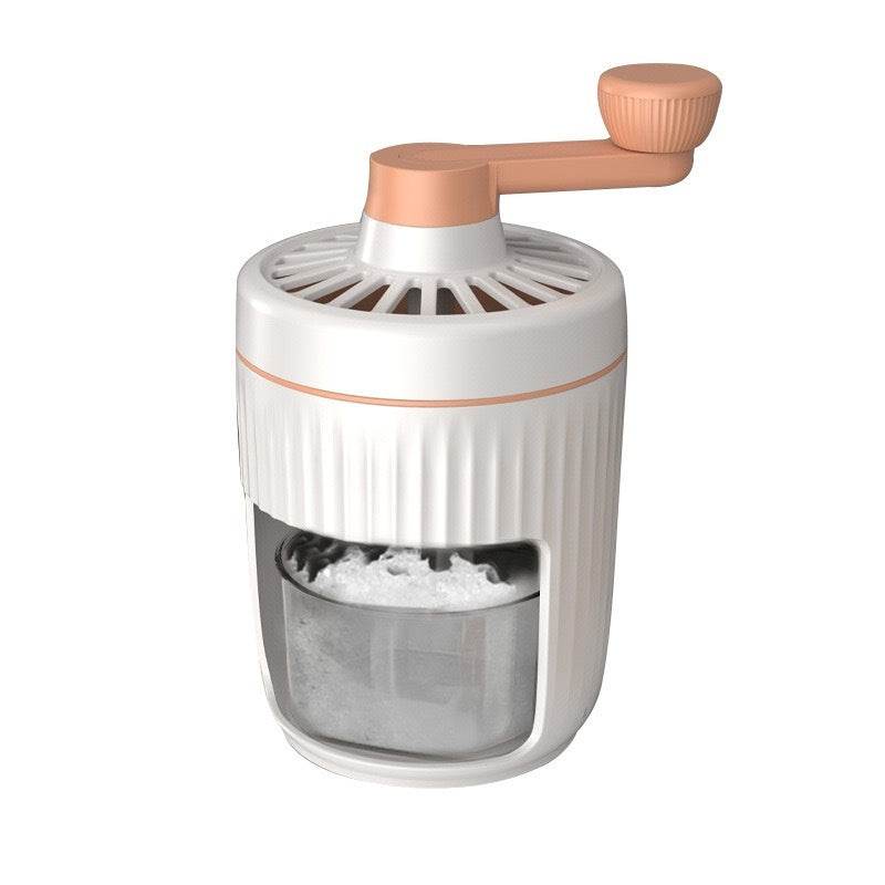 Hand-cranked Ice Shaving Machine Small Household Ice Crusher Hand-cranked Smoothie Machine Hail Ice Machine Kitchen Gadgets - ShopSphere