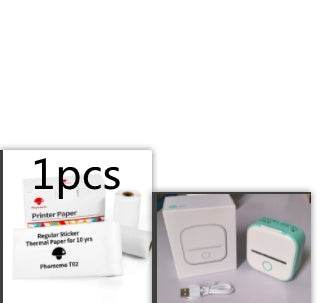 Portable Mini Thermal Label Printer Home Photo Printer Student Wrong Question Printer Bluetooth-compatible Mini Label Printer Price Tag - ShopSphere