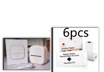 Portable Mini Thermal Label Printer Home Photo Printer Student Wrong Question Printer Bluetooth-compatible Mini Label Printer Price Tag - ShopSphere