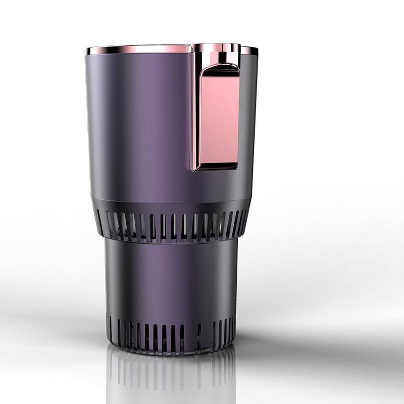 2 In1 Car Heating Cooling Cup 12V Smart Car Cup Holder Digital Temperature Display Drink Cup Warmer Cooler Mini Car Refrigerator - ShopSphere