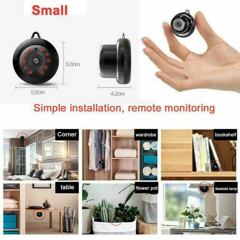 CCTV Camera WiFi 1080P Wireless IR Indoor Outdoor Security Night Vision Home CAM - ShopSphere