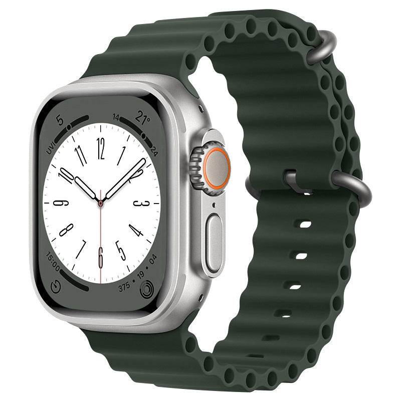 New Fashion Ocean Silicone Watch Band - ShopSphere