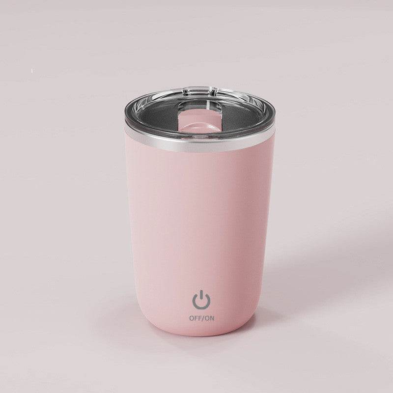 350ml Automatic Self Stirring Mug Coffee Milk Juice Mixing Cup Electric Stainless Steel Lazy Rotating Mug Magnetic Stirring Cup Kitchen Gadgets - ShopSphere