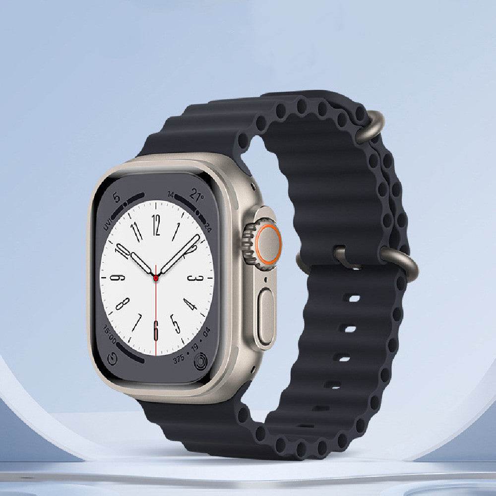 New Fashion Ocean Silicone Watch Band - ShopSphere