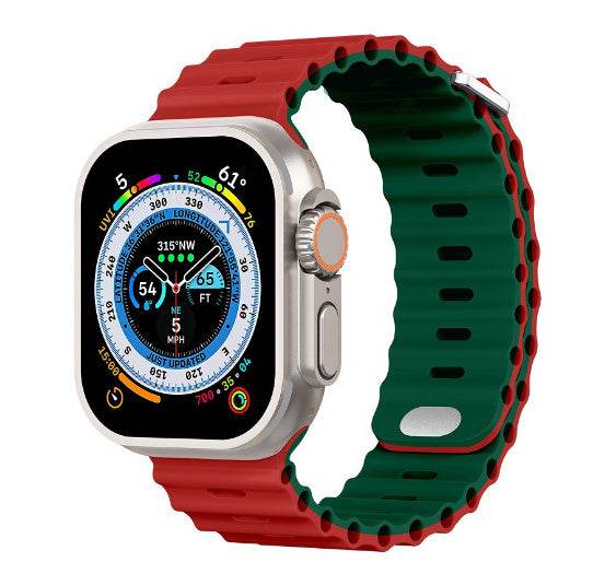 New Fashion Ocean Silicone Watch Band - ShopSphere