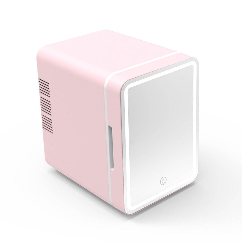 Beauty Refrigerator Makeup Skin Care Products Mini Smal110V Portable Built-in Light Car Refrigerator - ShopSphere