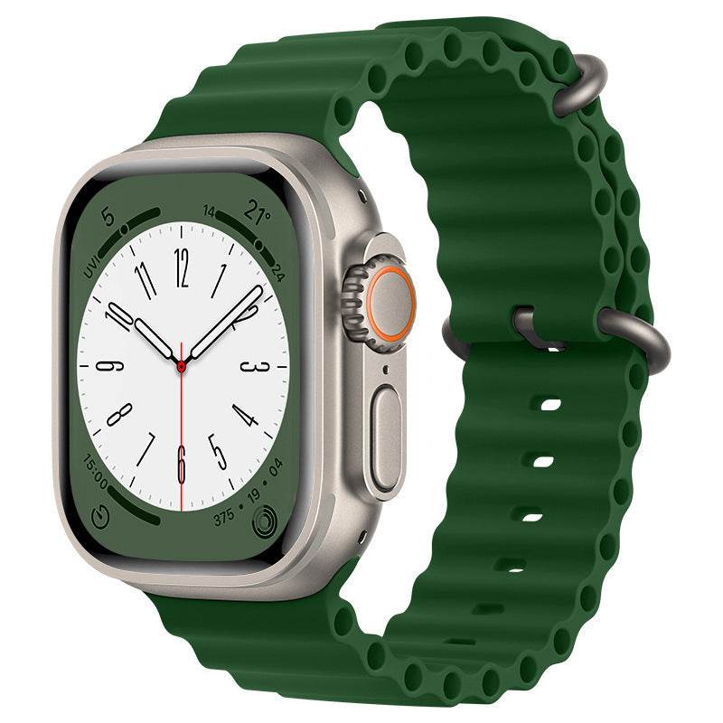New Fashion Ocean Silicone Watch Band - ShopSphere