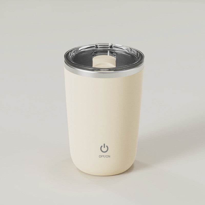 350ml Automatic Self Stirring Mug Coffee Milk Juice Mixing Cup Electric Stainless Steel Lazy Rotating Mug Magnetic Stirring Cup Kitchen Gadgets - ShopSphere