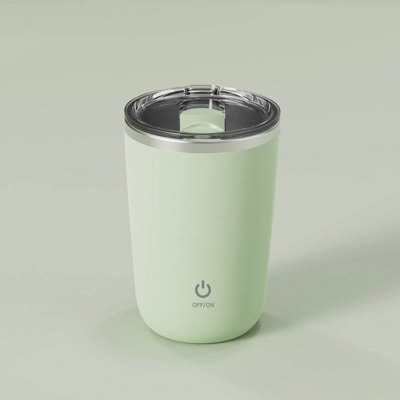350ml Automatic Self Stirring Mug Coffee Milk Juice Mixing Cup Electric Stainless Steel Lazy Rotating Mug Magnetic Stirring Cup Kitchen Gadgets - ShopSphere