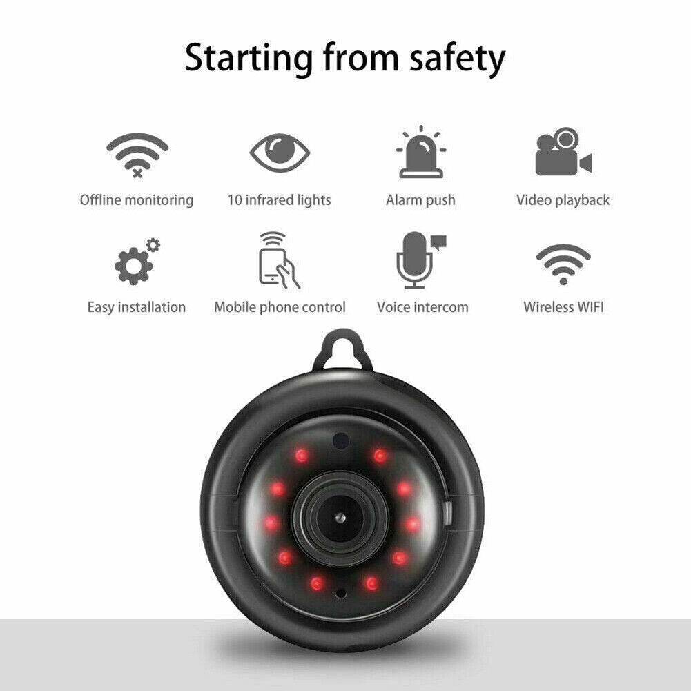 CCTV Camera WiFi 1080P Wireless IR Indoor Outdoor Security Night Vision Home CAM - ShopSphere