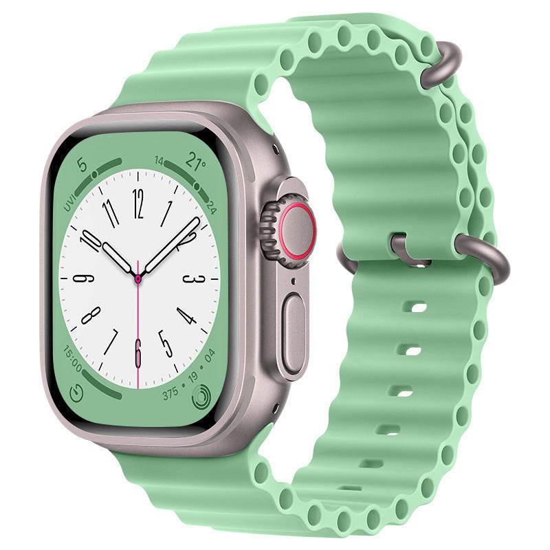 New Fashion Ocean Silicone Watch Band - ShopSphere