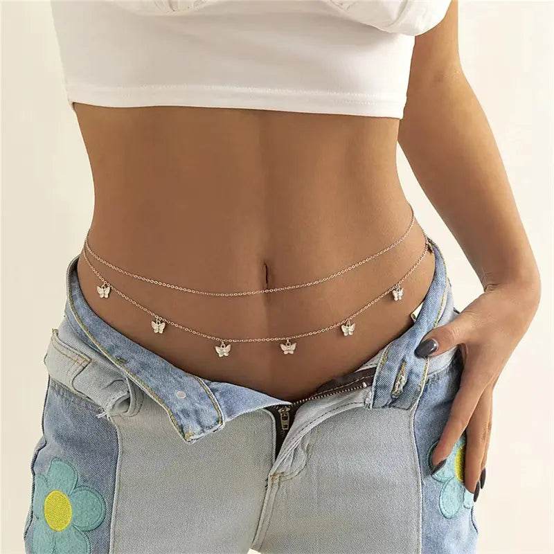 Women's Butterfly Waist Chain - ShopSphere