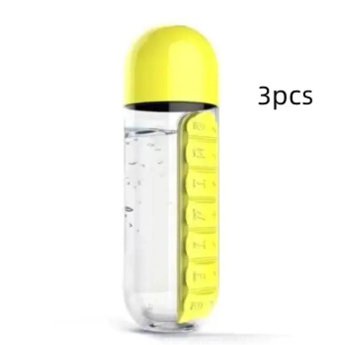 2-in-1 Medicine Bottle & Cup – 600ml - ShopSphere