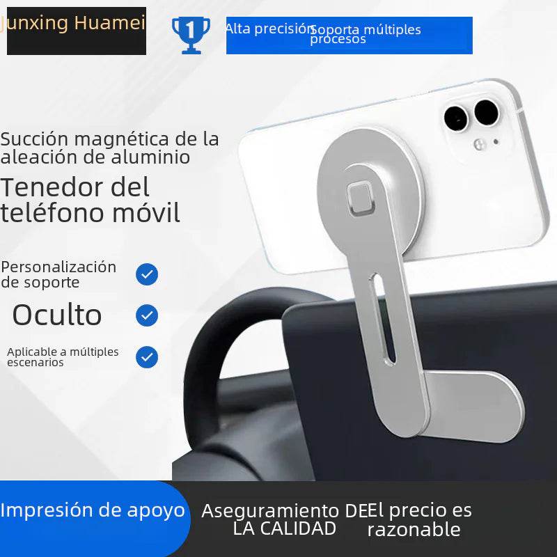 Aluminum Alloy Laptop Desk MagSafe Phone Stand for Tesla - ShopSphere