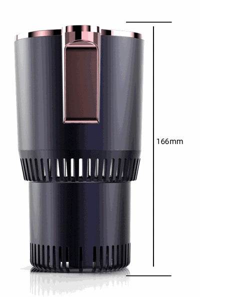 2 In1 Car Heating Cooling Cup 12V Smart Car Cup Holder Digital Temperature Display Drink Cup Warmer Cooler Mini Car Refrigerator - ShopSphere