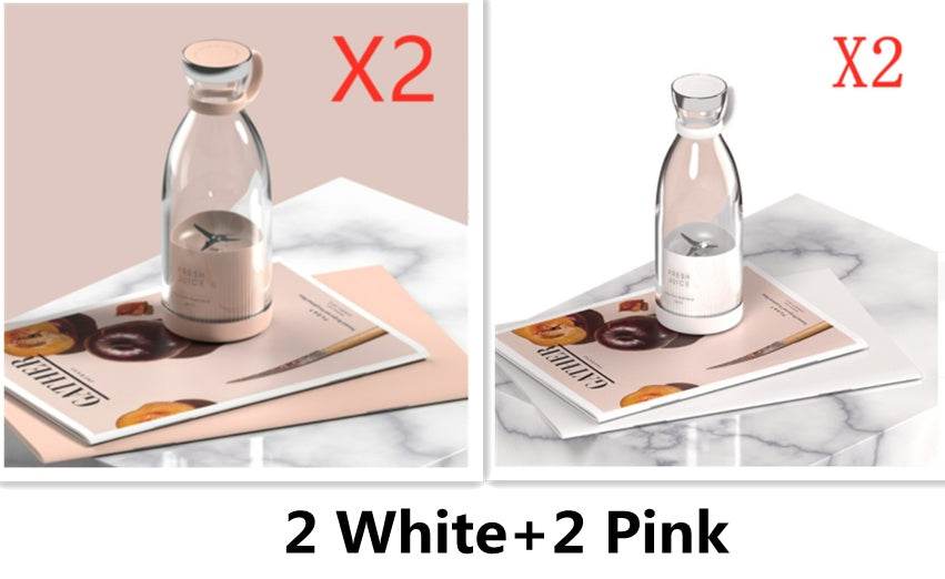 350ML Electric Juicer Blender Mixer USB Rechargeable Machine Household Portable Blender Maker Cup Kitchen Tool Kit - ShopSphere