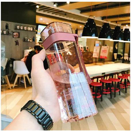 Creative Square Portable Student Cup - ShopSphere
