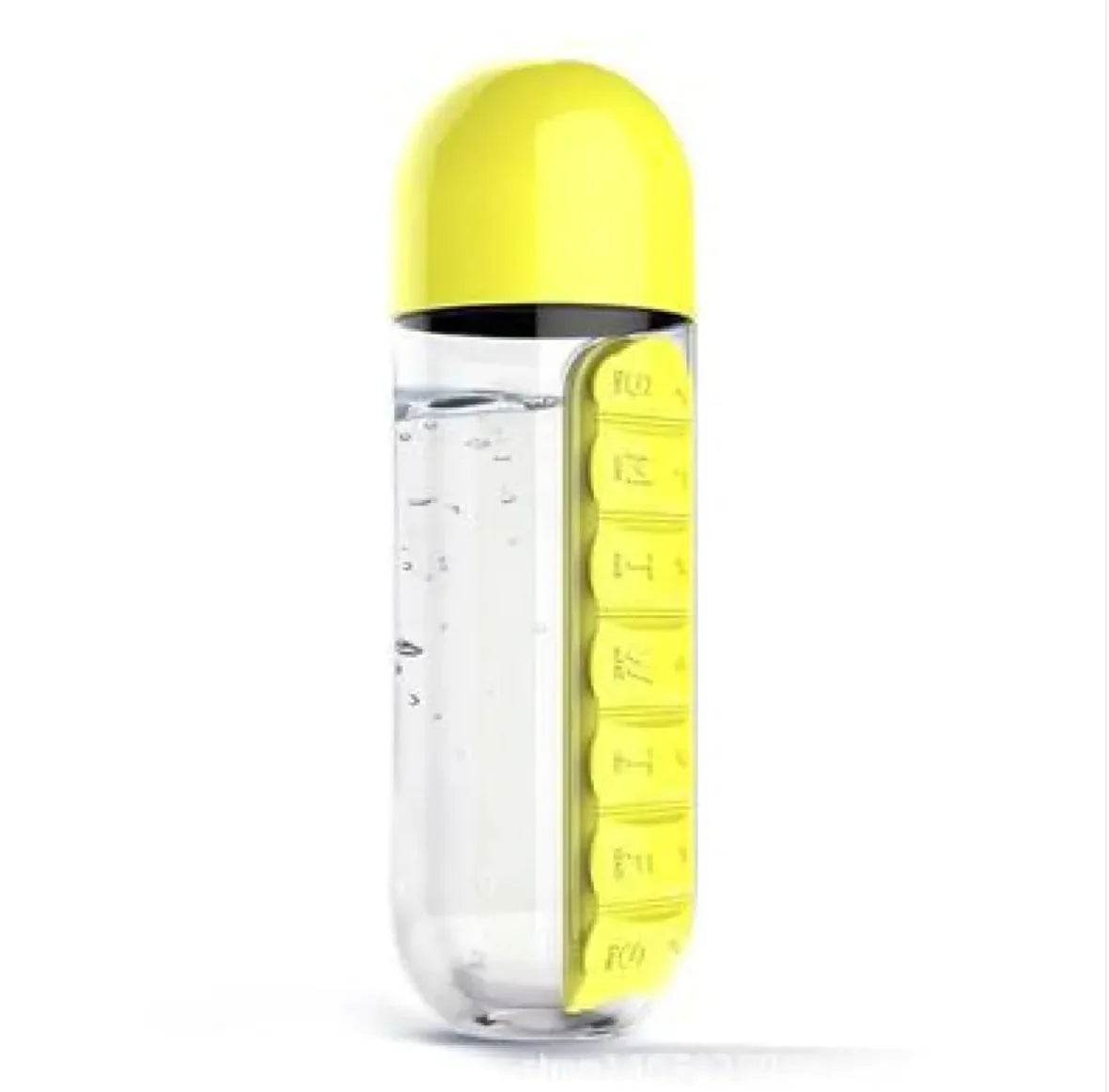 2-in-1 Medicine Bottle & Cup – 600ml - ShopSphere