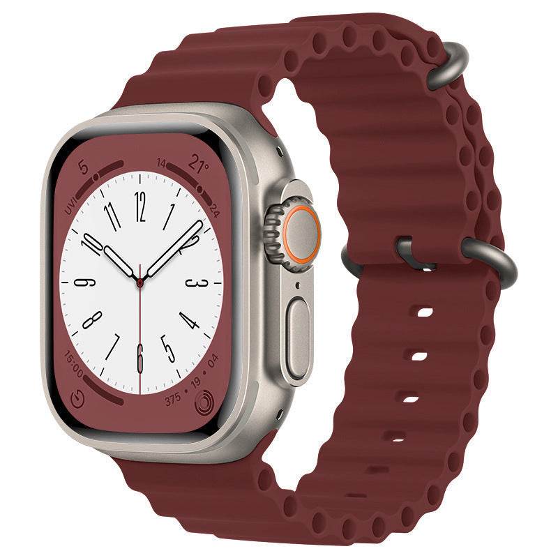 New Fashion Ocean Silicone Watch Band - ShopSphere