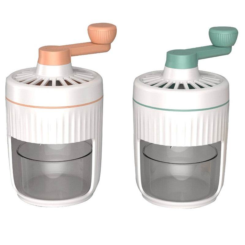 Hand-cranked Ice Shaving Machine Small Household Ice Crusher Hand-cranked Smoothie Machine Hail Ice Machine Kitchen Gadgets - ShopSphere