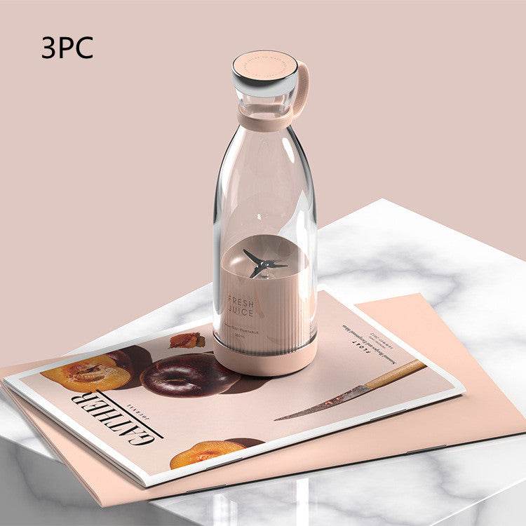 350ML Electric Juicer Blender Mixer USB Rechargeable Machine Household Portable Blender Maker Cup Kitchen Tool Kit - ShopSphere