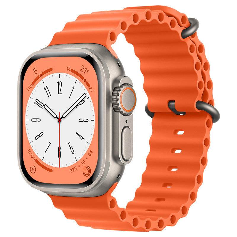 New Fashion Ocean Silicone Watch Band - ShopSphere