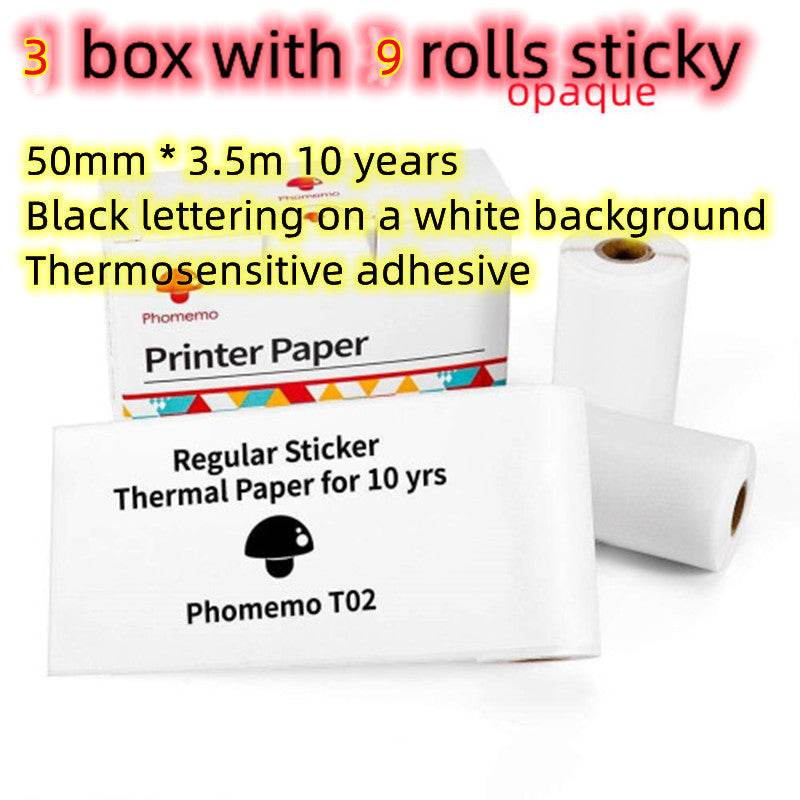 Portable Mini Thermal Label Printer Home Photo Printer Student Wrong Question Printer Bluetooth-compatible Mini Label Printer Price Tag - ShopSphere