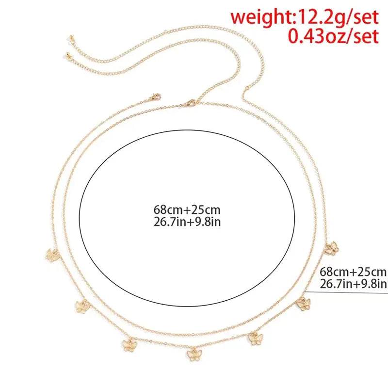 Women's Butterfly Waist Chain - ShopSphere