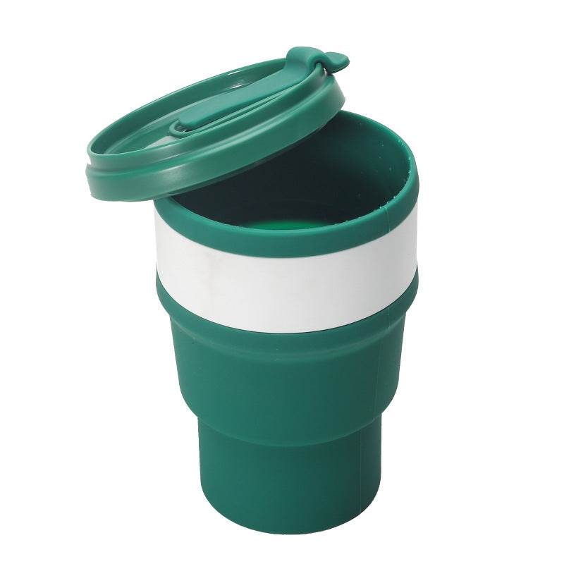 Silicone Collapsible Coffee Cup Amazon Retractable Water Cup - ShopSphere