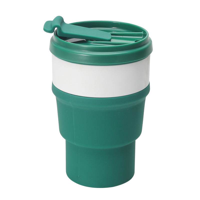 Silicone Collapsible Coffee Cup Amazon Retractable Water Cup - ShopSphere