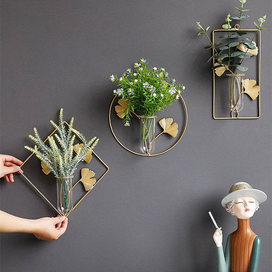 Wall Hydroponic Vase Wall Hanging Creative Decoration - ShopSphere