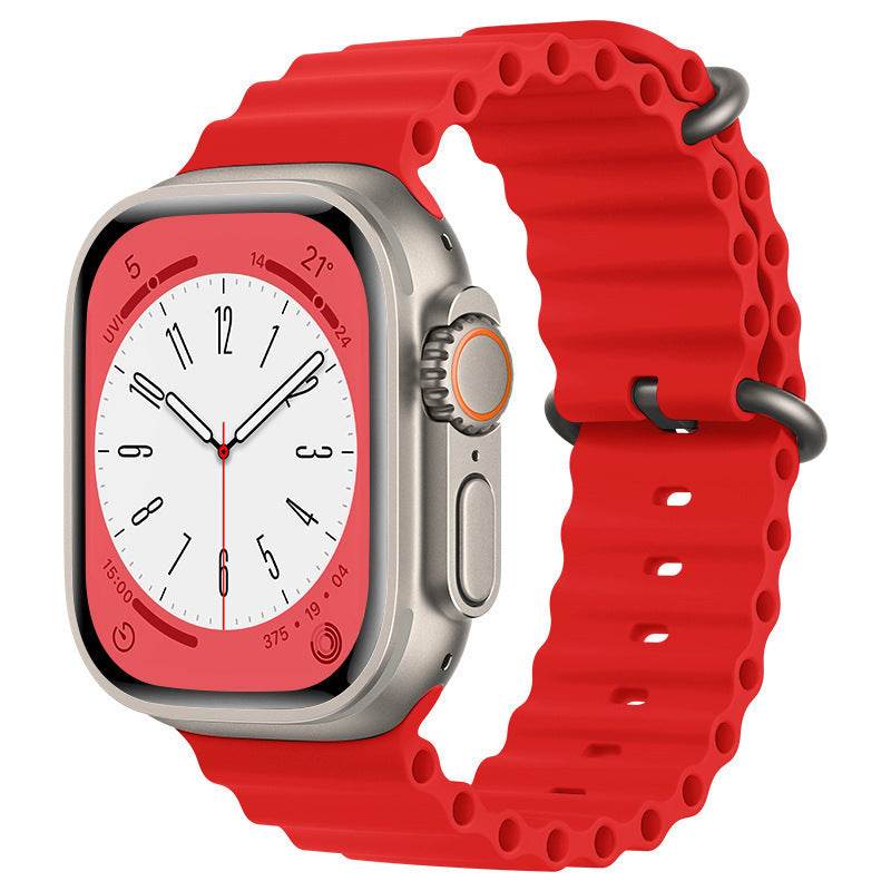 New Fashion Ocean Silicone Watch Band - ShopSphere